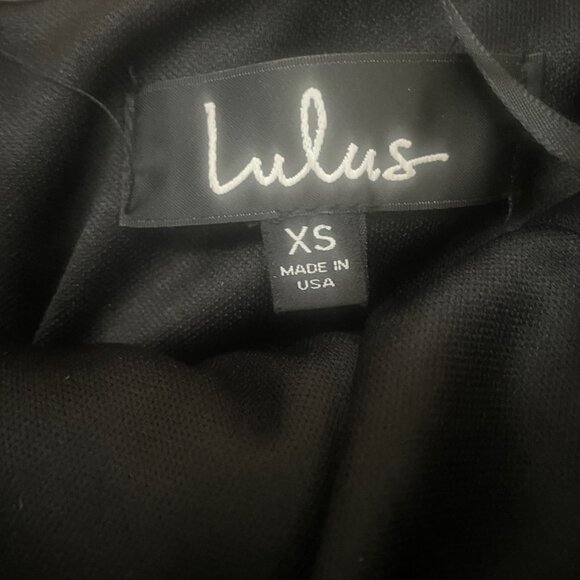 New Lulus Strapless Sweatheart High Low Little Black Dress Homecoming Size XS - Picture 6 of 6